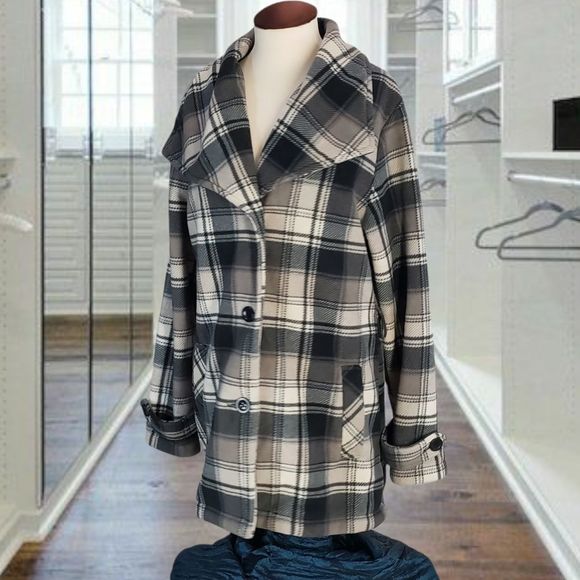 Miss Hathaway PLAID COAT - Picture 4 of 4